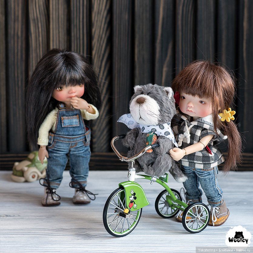 Велосипед — Фотоистории с куклами BJD (БЖД): сериалы (фото 3)