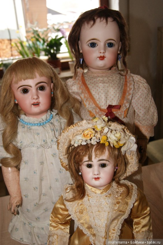 Старинные французские антикварные куклы - Gaultier Eden Bebe, Jumeau, Rabery & Delphieu
