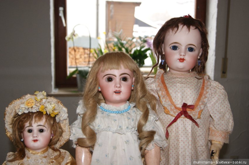 Старинные французские антикварные куклы - Gaultier Eden Bebe, Jumeau, Rabery & Delphieu