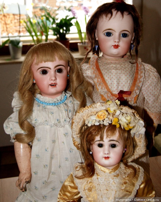 Старинные французские антикварные куклы - Gaultier Eden Bebe, Jumeau, Rabery & Delphieu (фото 6)
