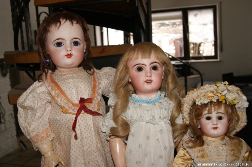 Старинные французские антикварные куклы - Gaultier Eden Bebe, Jumeau, Rabery & Delphieu