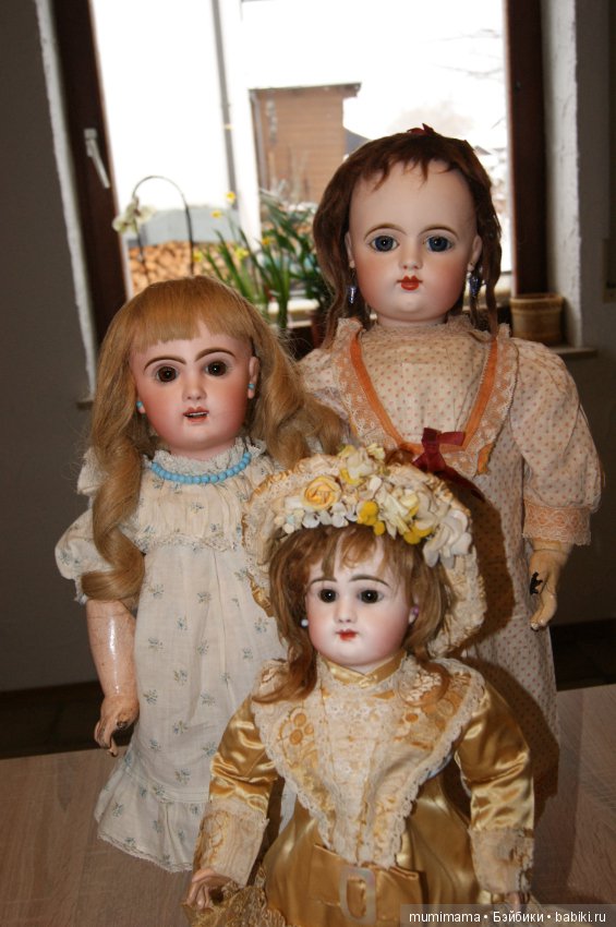 Старинные французские антикварные куклы - Gaultier Eden Bebe, Jumeau, Rabery & Delphieu