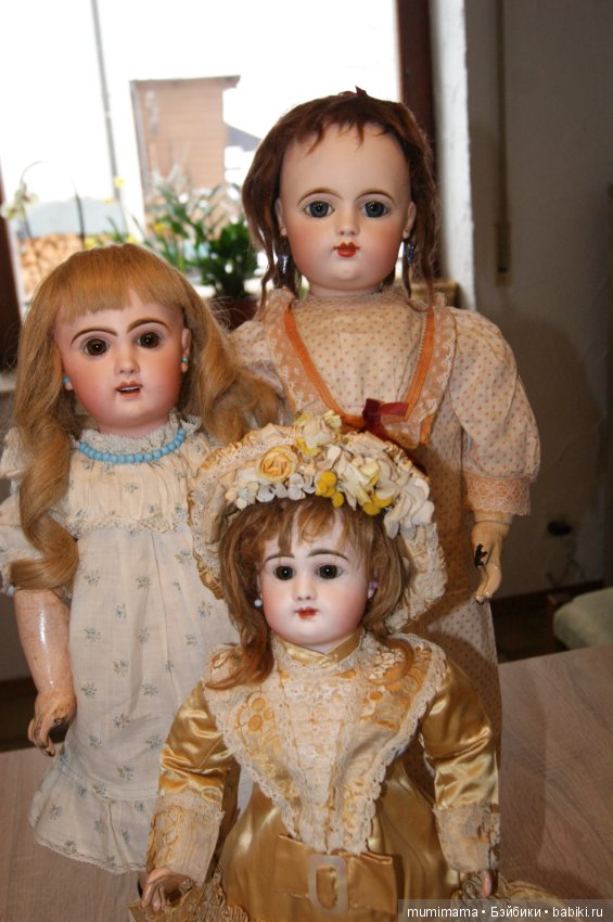 Старинные французские антикварные куклы - Gaultier Eden Bebe, Jumeau, Rabery & Delphieu