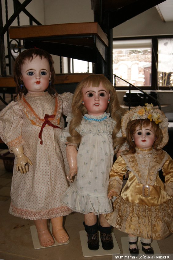Старинные французские антикварные куклы - Gaultier Eden Bebe, Jumeau, Rabery & Delphieu