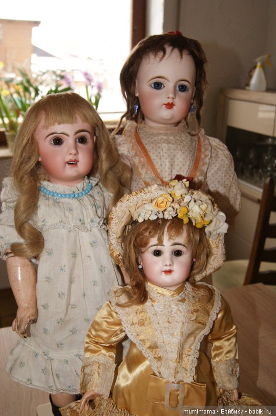 Старинные французские антикварные куклы - Gaultier Eden Bebe, Jumeau, Rabery & Delphieu (фото 8)