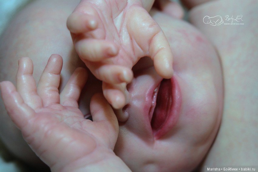 Молд куклы реборн Mya, скульптор Maria Jordano, прототипы (фото 7)