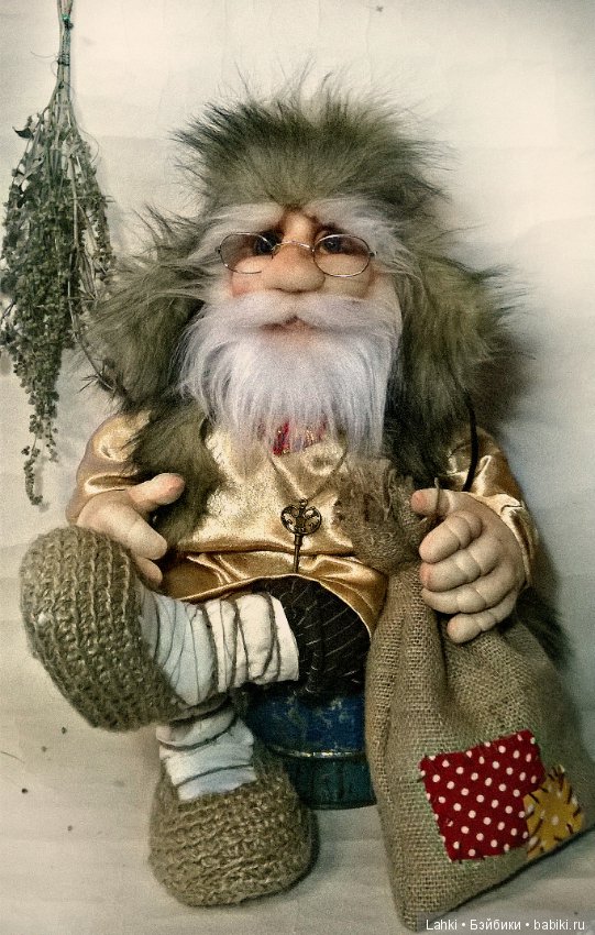 Домовой — Куклы из капрона и чулочной техники: авторские игрушки