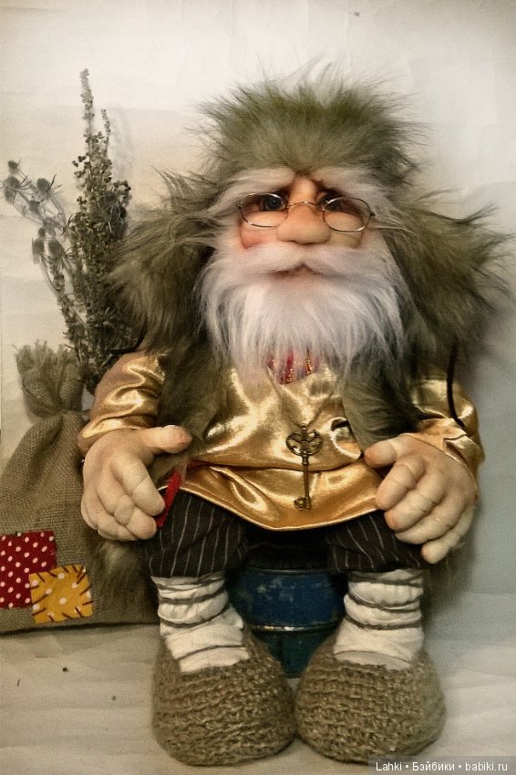 Домовой — Куклы из капрона и чулочной техники: авторские игрушки (фото 3)