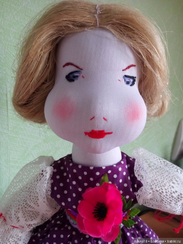 Немного тряпичных кукол — Авторские текстильные куклы: Вальдорфские (фото 9)