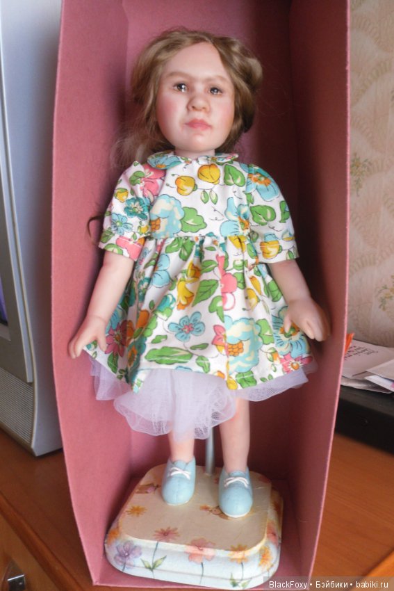 Аня. Итог — Лепка авторских кукол: полимерная глина (фото 4)