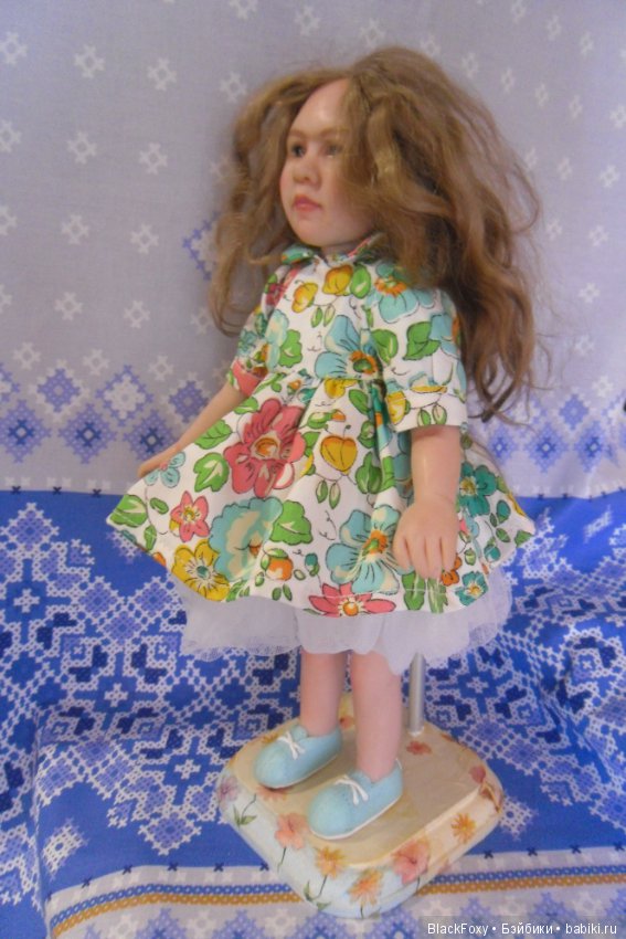 Аня. Итог — Лепка авторских кукол: полимерная глина (фото 2)