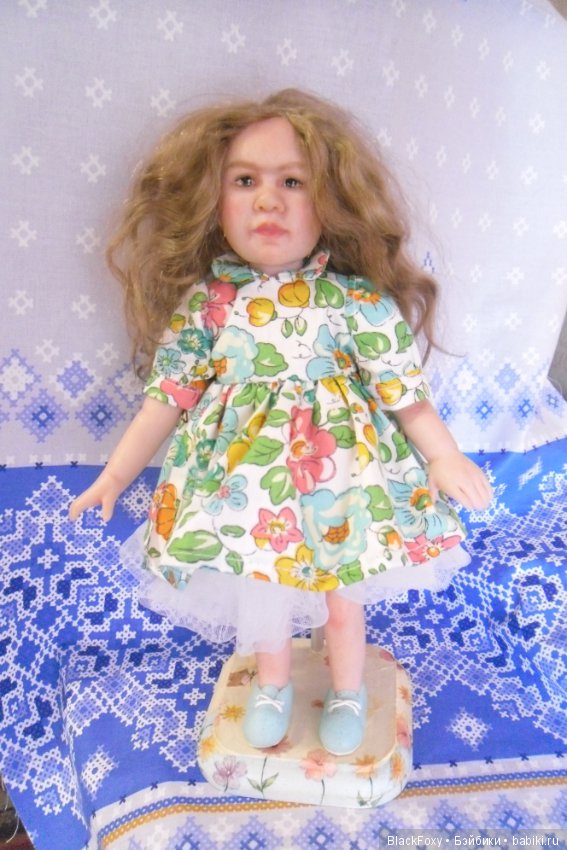 Аня. Итог — Лепка авторских кукол: полимерная глина