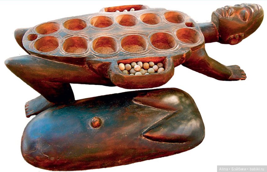 Африканские доски для игры в манкалу (фото 7)