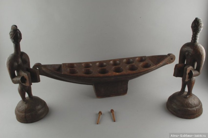 Африканские доски для игры в манкалу (фото 5)