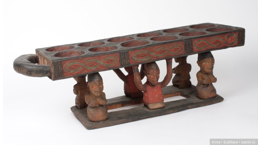 Африканские доски для игры в манкалу