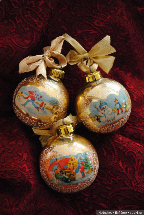 Ёлочные шарики. Вернувшаяся радость из детства (фото 10)