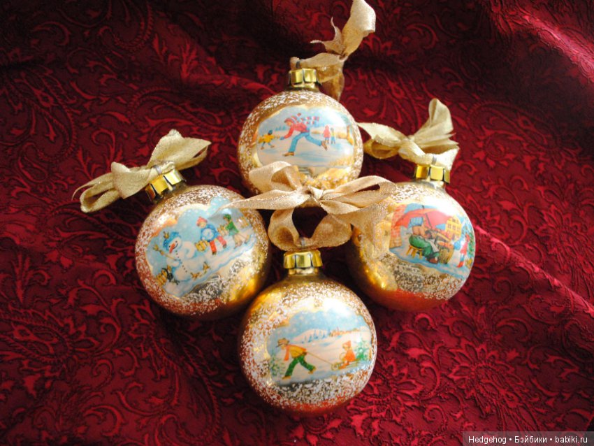Ёлочные шарики. Вернувшаяся радость из детства (фото 4)