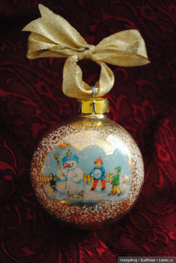 Ёлочные шарики. Вернувшаяся радость из детства (фото 8)