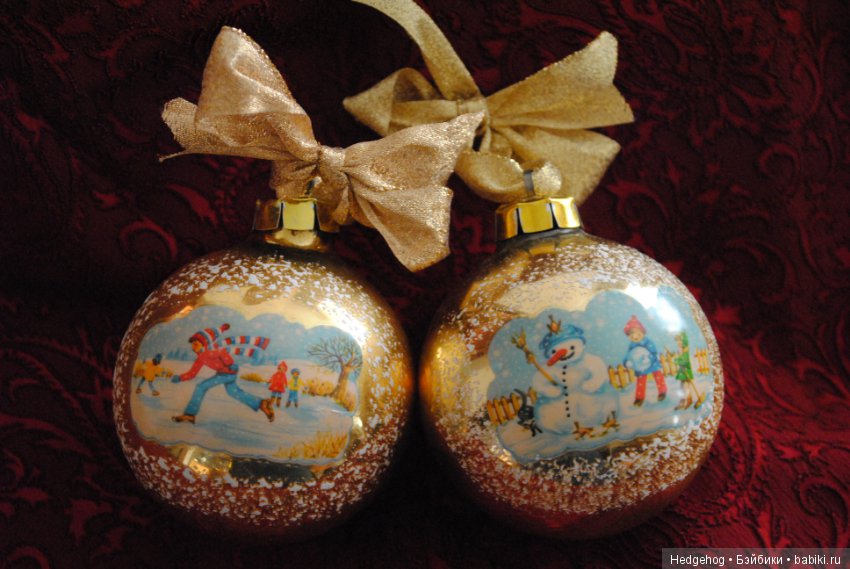 Ёлочные шарики. Вернувшаяся радость из детства (фото 9)
