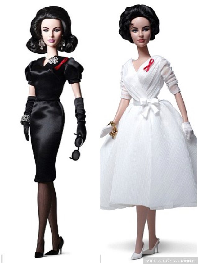 Великие женщины в кукольных образах - Лиз Тейлор