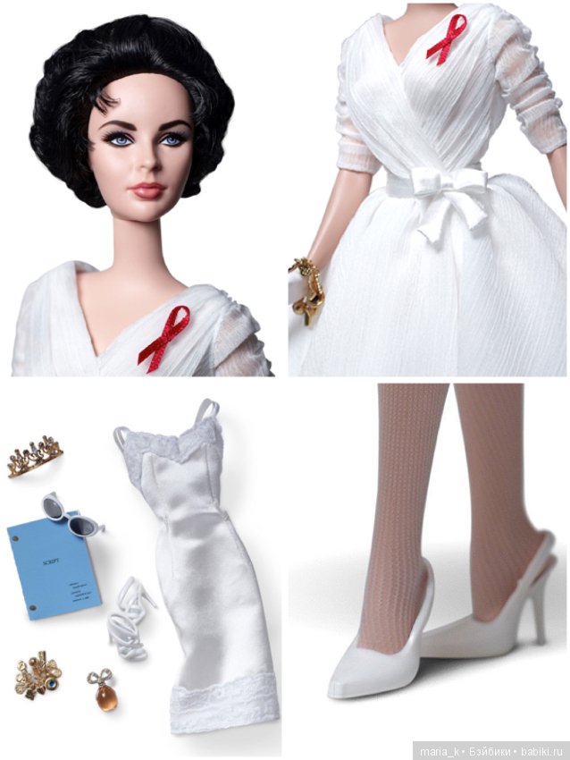 Великие женщины в кукольных образах - Лиз Тейлор