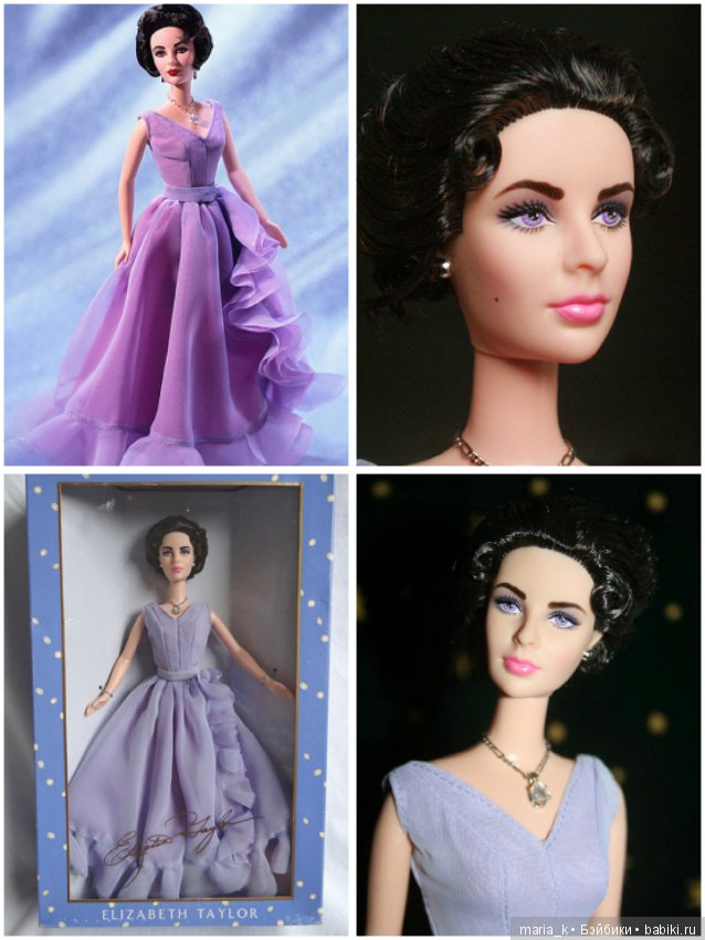Великие женщины в кукольных образах - Лиз Тейлор