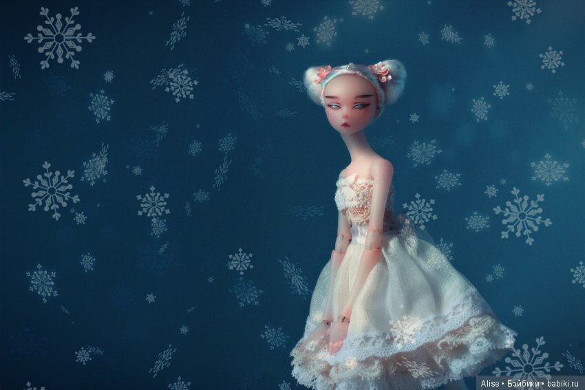 Мои зимние феи — Авторские шарнирные куклы своими руками: лепка
