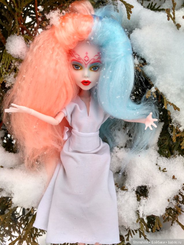 Ооак на куклах МХ — ООАК Monster High и Ever After High: репейнт (фото 8)