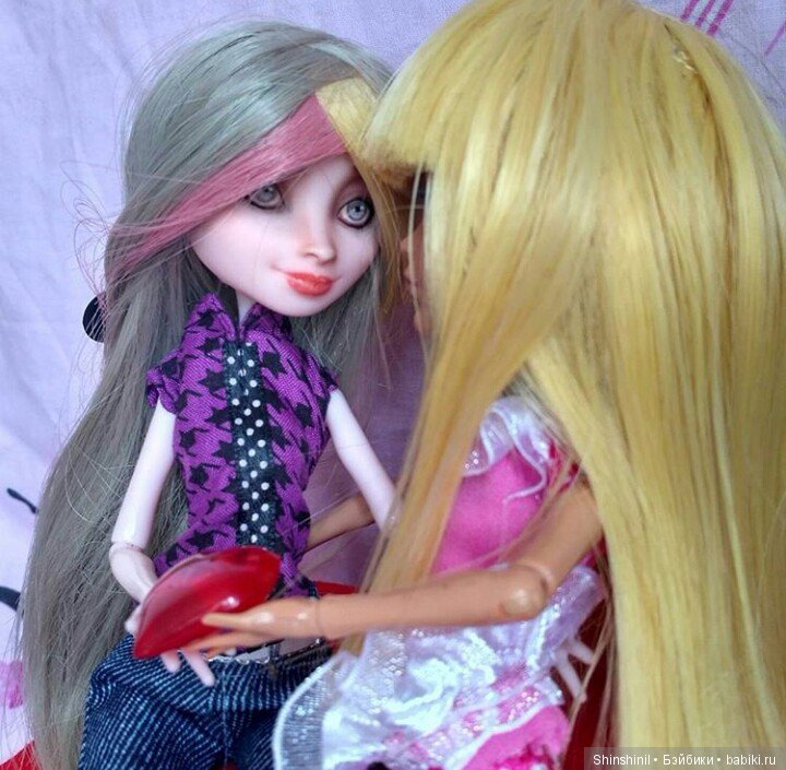 Ооак на куклах МХ — ООАК Monster High и Ever After High: репейнт (фото 10)