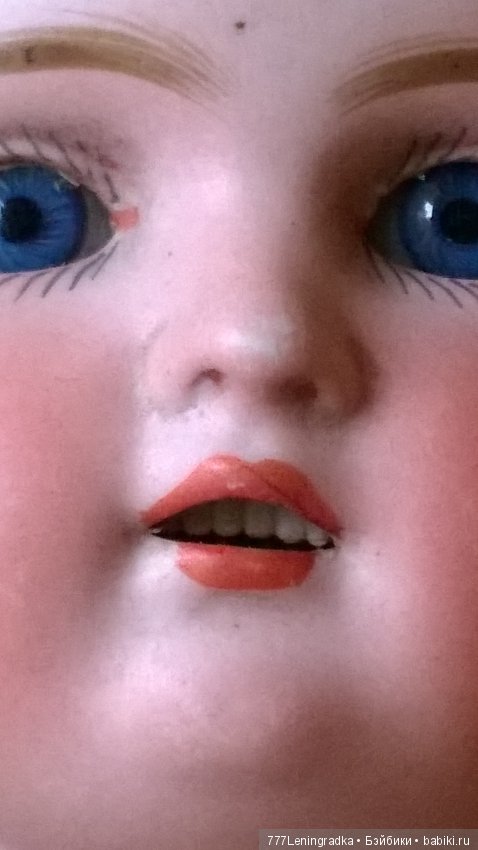 Голова фарфор старинная! Интересная (фото 3)