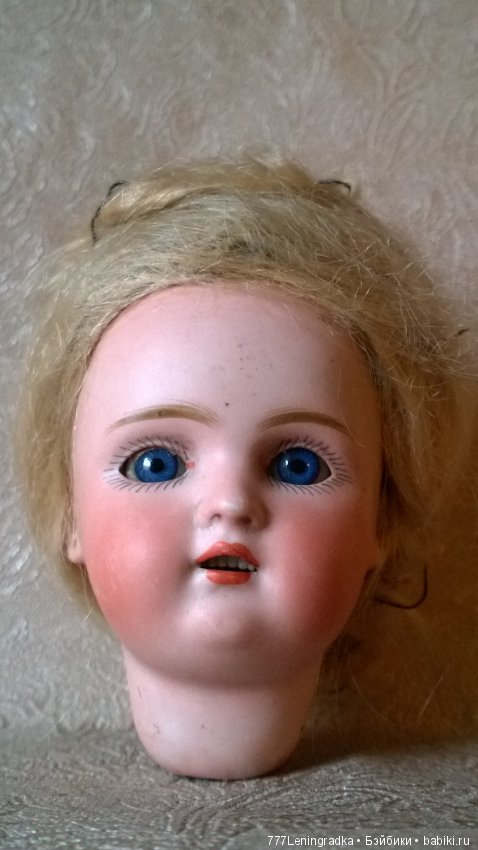 Голова фарфор старинная! Интересная (фото 2)