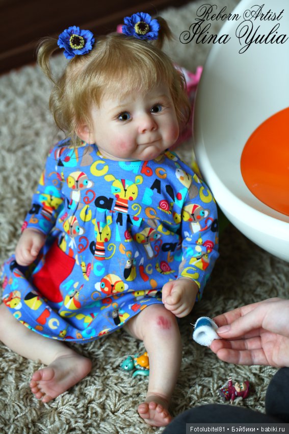 Моя озорная девочка — Куклы Реборн (Reborn): работы мастеров (фото 7)