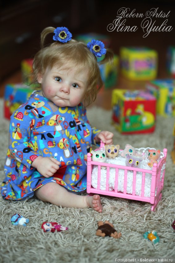 Моя озорная девочка — Куклы Реборн (Reborn): работы мастеров (фото 9)