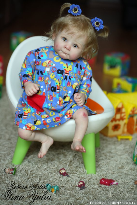 Моя озорная девочка — Куклы Реборн (Reborn): работы мастеров (фото 5)