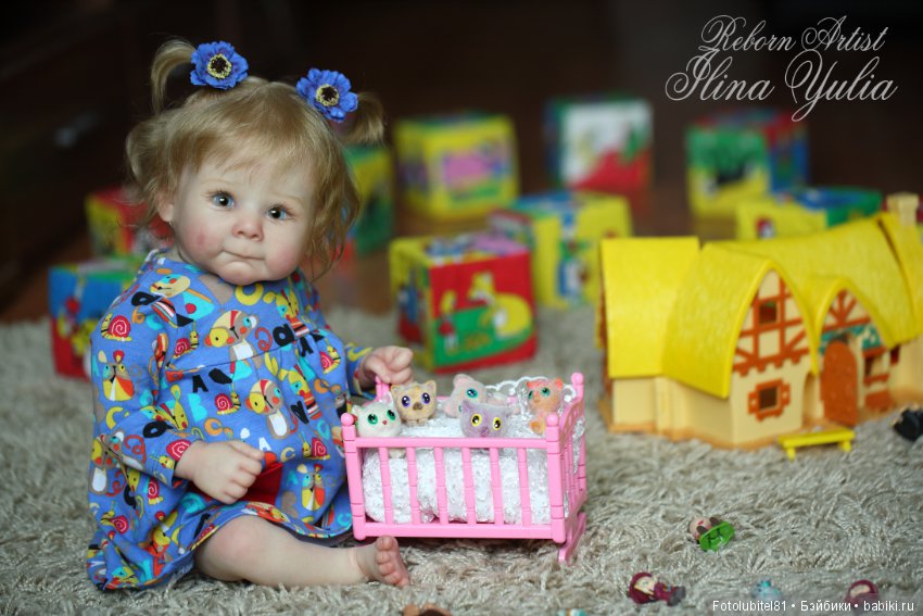 Моя озорная девочка — Куклы Реборн (Reborn): работы мастеров (фото 4)