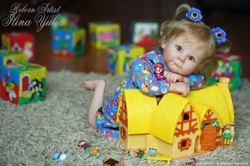 Моя озорная девочка — Куклы Реборн (Reborn): работы мастеров (фото 3)