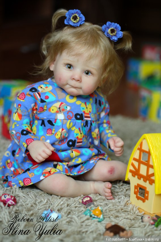 Моя озорная девочка — Куклы Реборн (Reborn): работы мастеров (фото 8)