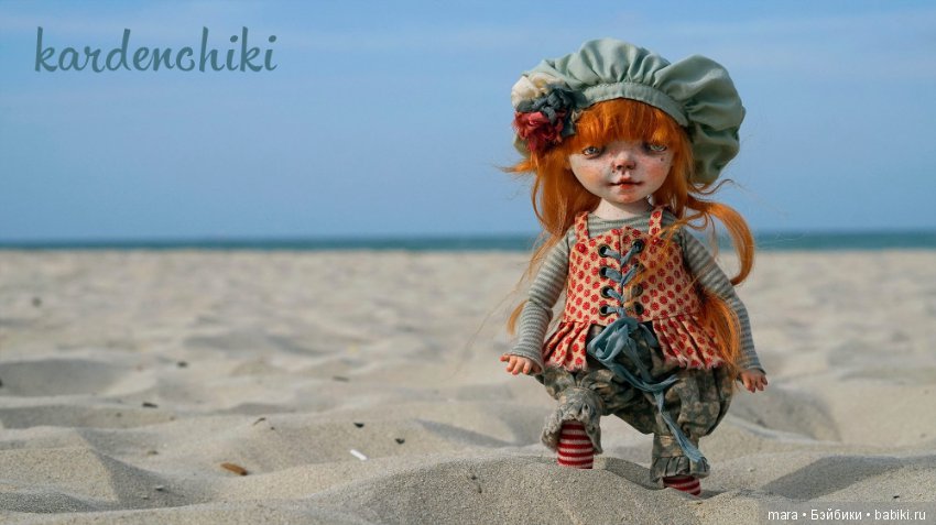 Авторская куколка Эмма, Kardenchiki art dolls (фото 5)