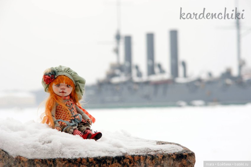 Авторская куколка Эмма, Kardenchiki art dolls (фото 4)