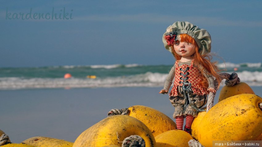 Авторская куколка Эмма, Kardenchiki art dolls (фото 10)
