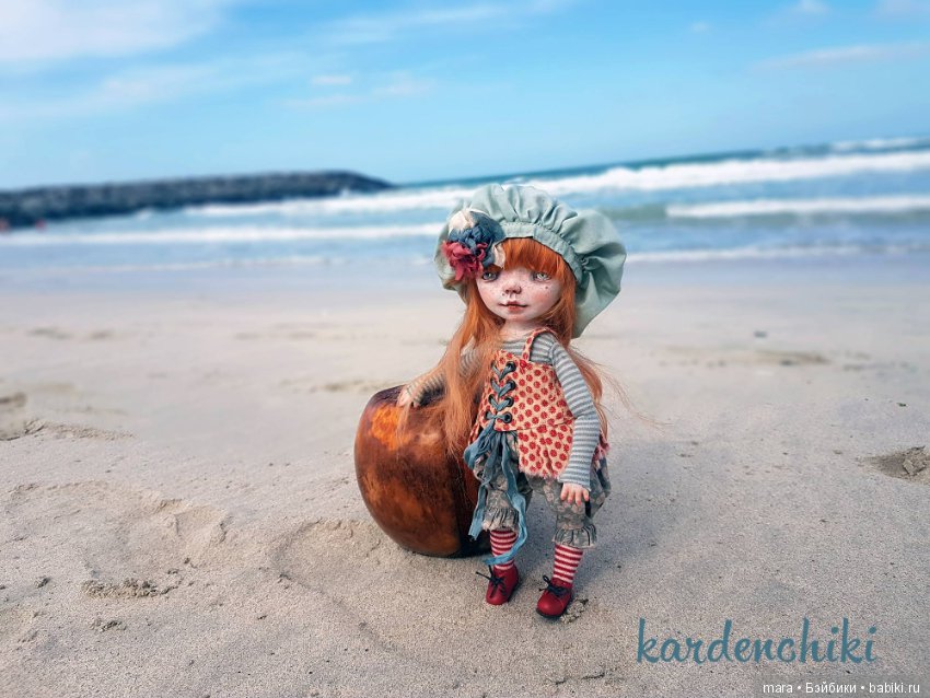 Авторская куколка Эмма, Kardenchiki art dolls (фото 6)