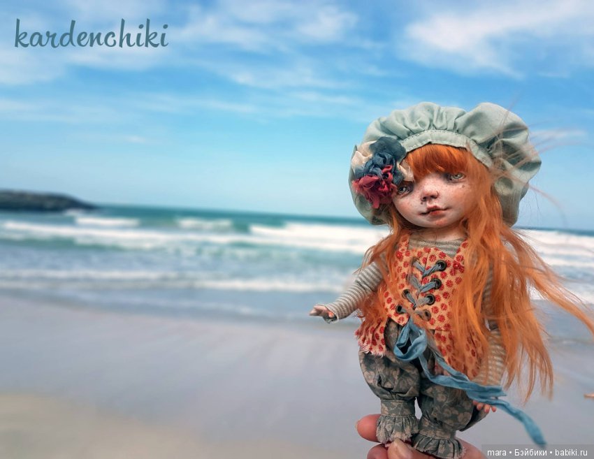Авторская куколка Эмма, Kardenchiki art dolls (фото 8)
