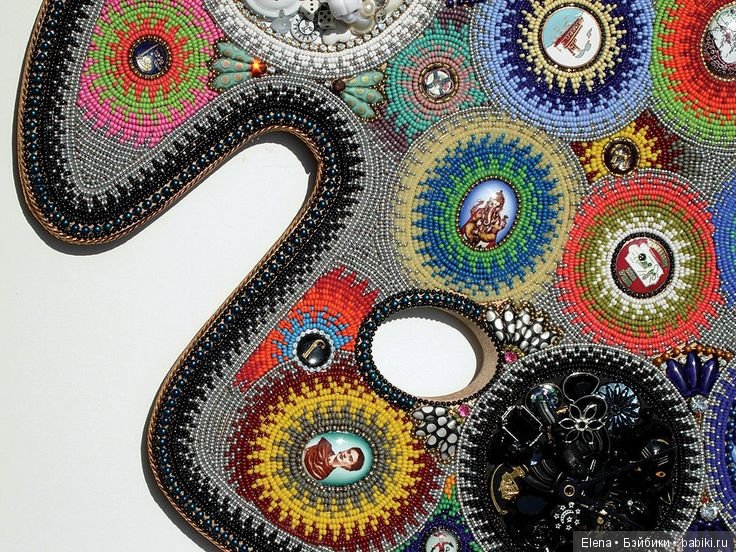 Бисерные скульптуры Джэн Хулинг Jan Huling (фото 9)