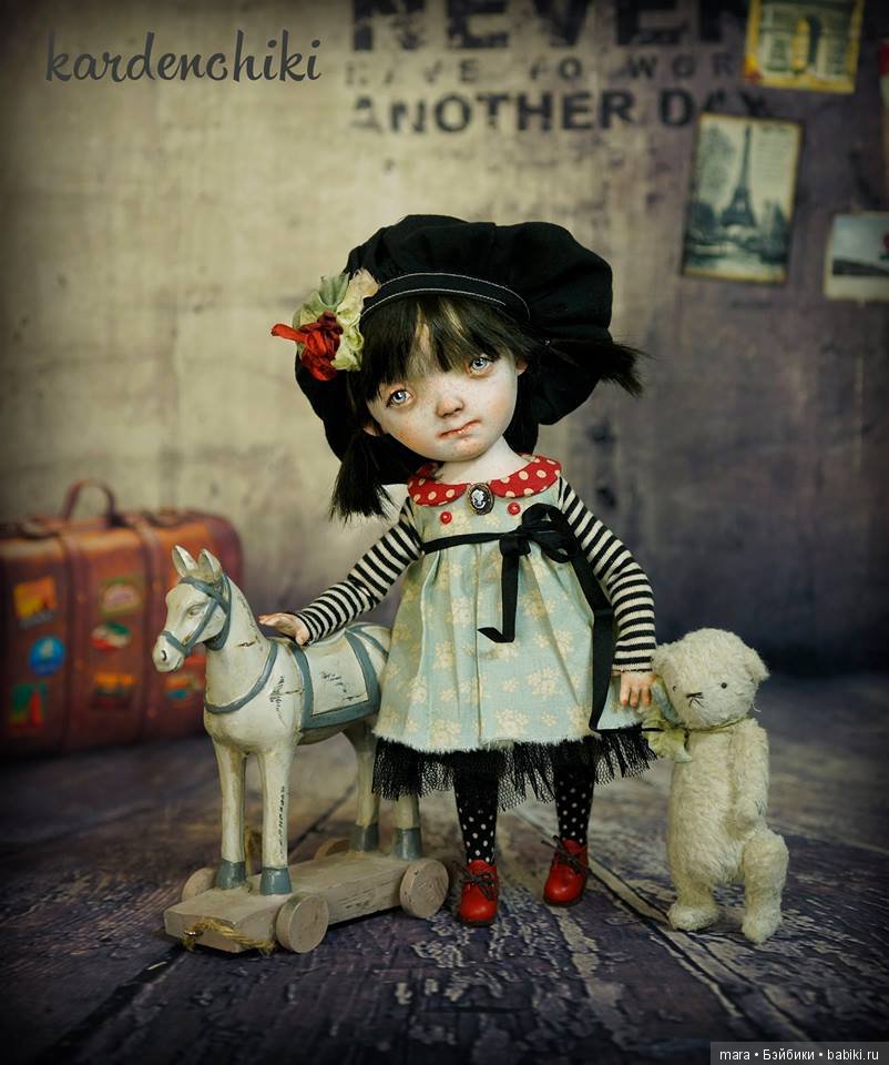 Куколка Туся, Kardenchiki art dolls (фото 5)