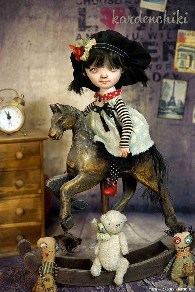 Куколка Туся, Kardenchiki art dolls (фото 2)