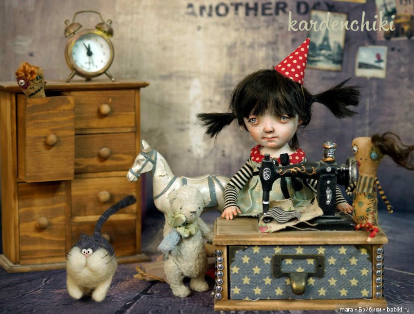 Куколка Туся, Kardenchiki art dolls