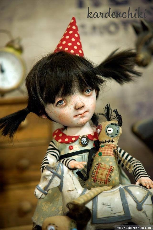 Куколка Туся, Kardenchiki art dolls (фото 4)