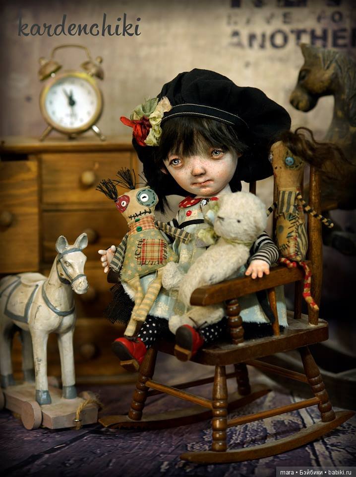Куколка Туся, Kardenchiki art dolls (фото 6)