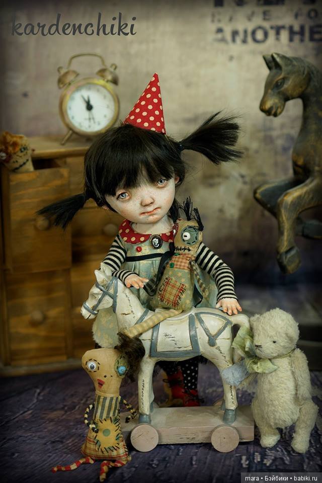 Куколка Туся, Kardenchiki art dolls (фото 3)