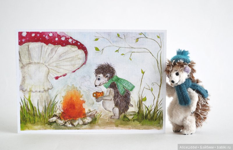 Весенний Ёж — Авторские игрушки ручной работы: Тедди (фото 6)